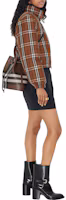 Purchase (W) Burberry FW23 Jaket Puffer Pendek Corak Check Warna Coklat. 80740341