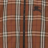 Details for (W) Burberry FW23 Jaket Puffer Pendek Corak Check Warna Coklat. 80740341