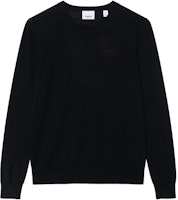 (Women) Burberry FW23 Solid Color Crewneck Knit Sweater - Black. 80750081 (Women) Burberry FW23 Solid Color Crewneck Knit Sweater - Black. 80750081