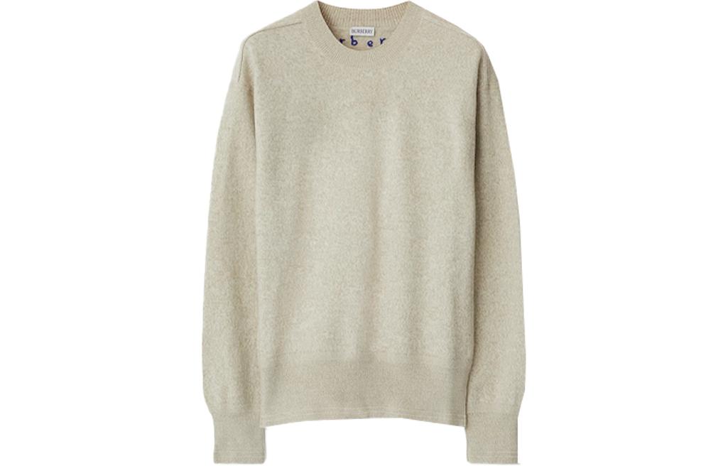 (Women) Burberry FW23  Solid Color Crewneck Knit Sweater Long Sleeve Casual. 80775871 圖 2