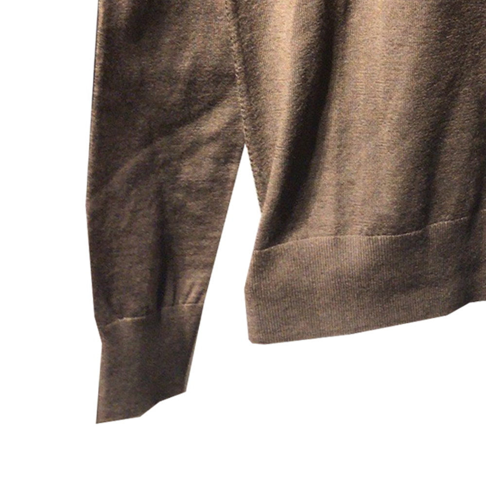 Sizing (W) バーバリー FW23 無地クルーネックニットセーター ブラウン 80750161