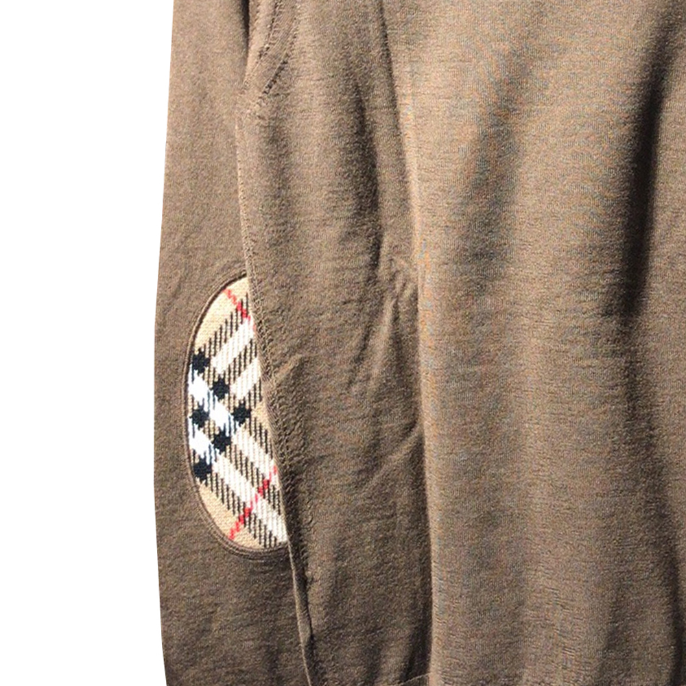 Cheap (W) バーバリー FW23 無地クルーネックニットセーター ブラウン 80750161