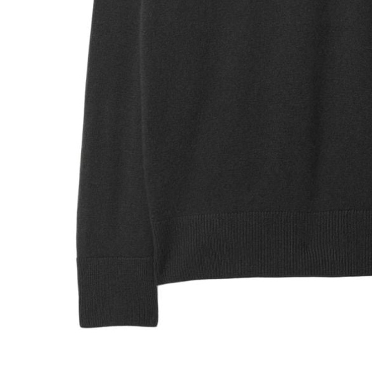 (Women) Burberry FW23  Solid Color Pin Detail Crewneck Sweater in Charcoal Gray. 80836261 圖 7