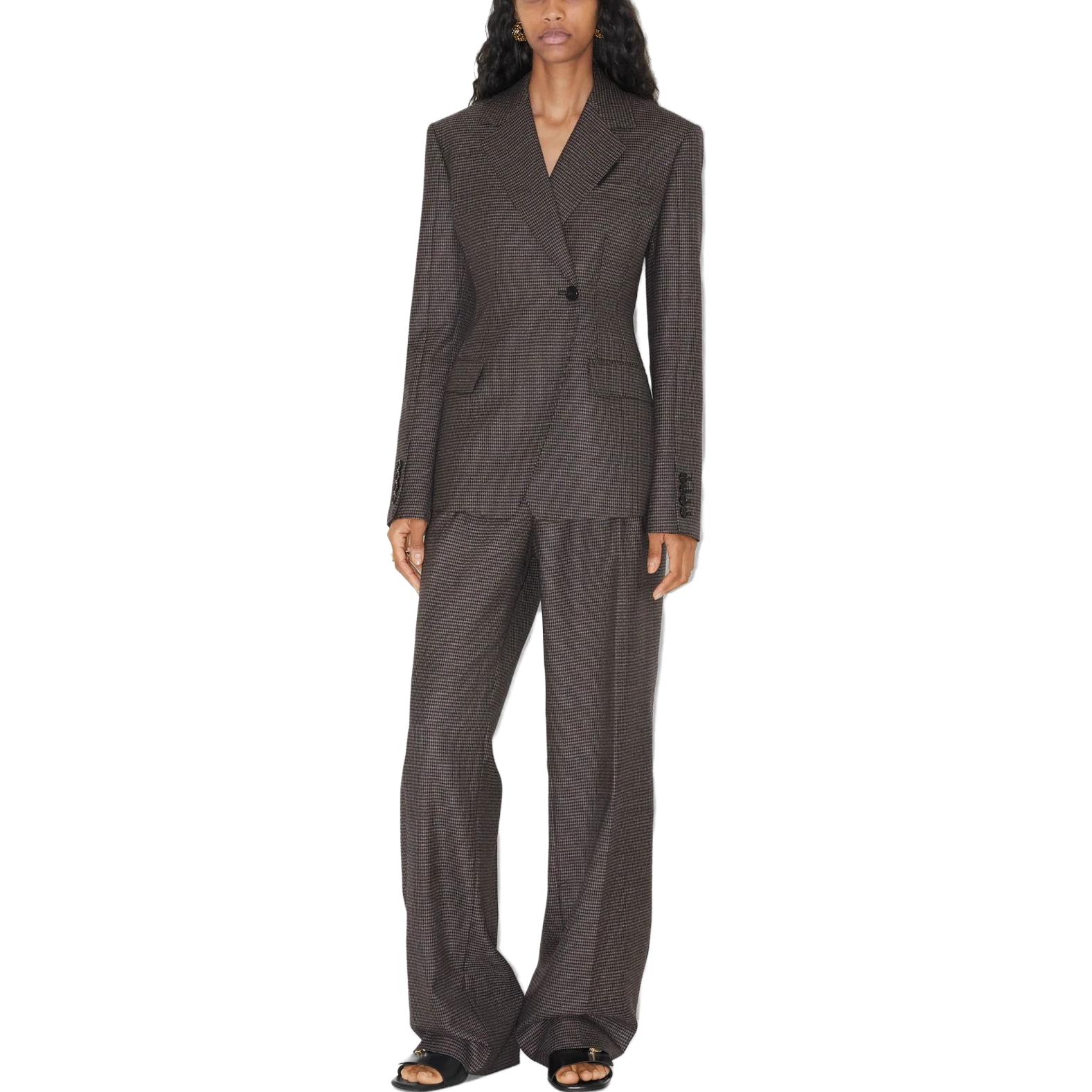 Sizing (W) 博柏利 2023秋冬纯色宽松休闲长裤 80725361