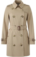 (Women) Burberry FW23 Solid Double-Breasted Square Collar Trench Coat. 80794081 (Women) Burberry FW23 Solid Double-Breasted Square Collar Trench Coat. 80794081