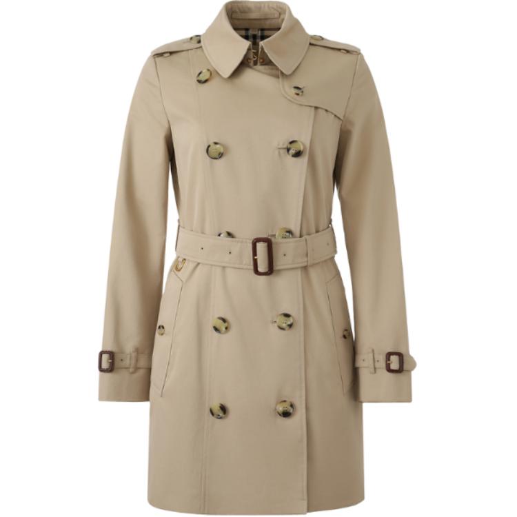 Order (W) Abrigo Burberry FW23 Clásico Cruzado con Cuello Cuadrado. 80794081