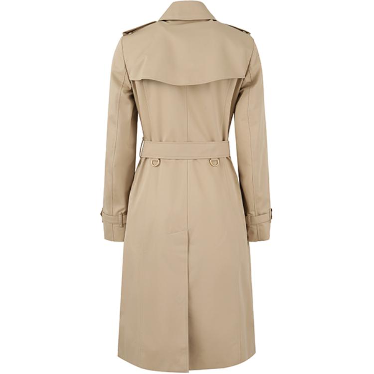 Sizing (W) Abrigo Burberry FW23 Clásico Cruzado con Cuello Cuadrado. 80794081