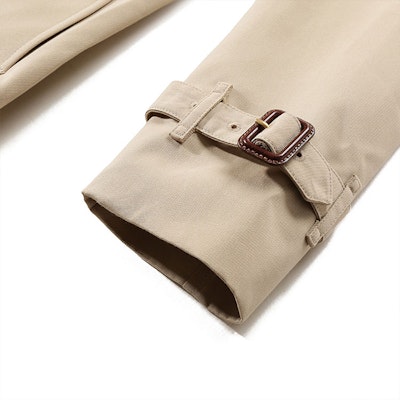 (W) Abrigo Burberry FW23 Clásico Cruzado con Cuello Cuadrado. 80794081 1