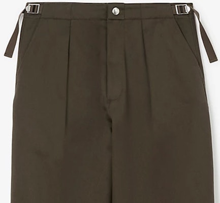 (W) 버버리 FW23 솔리드 스트레이트 캐주얼 팬츠 프론트 버튼. 80777301 Lookbook (W) 버버리 FW23 솔리드 스트레이트 캐주얼 팬츠 프론트 버튼. 80777301