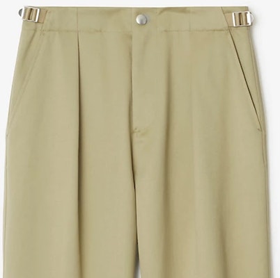 (W) 버버리 FW23 솔리드 스트레이트 캐주얼 팬츠 프론트 버튼. 80777301 Purchase (W) 버버리 FW23 솔리드 스트레이트 캐주얼 팬츠 프론트 버튼. 80777301