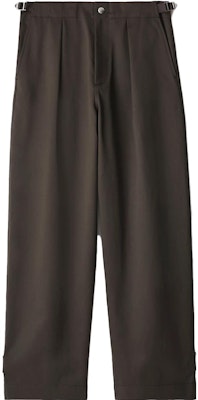 (W) 버버리 FW23 솔리드 스트레이트 캐주얼 팬츠 프론트 버튼. 80777301 Details for (W) 버버리 FW23 솔리드 스트레이트 캐주얼 팬츠 프론트 버튼. 80777301