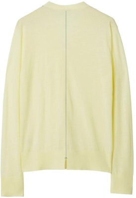 (W) Burberry FW23 Baju Sejuk Rajut Lengan Panjang Kuning Leher V. 80836361 Lookbook (W) Burberry FW23 Baju Sejuk Rajut Lengan Panjang Kuning Leher V. 80836361