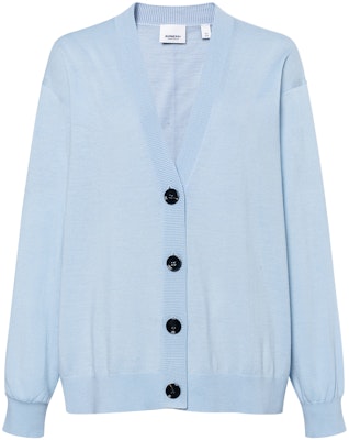 (W) Cárdigan Burberry FW23 de Punto Gris-Azul con Patrón de Cuadros. 80741981 Buy (W) Cárdigan Burberry FW23 de Punto Gris-Azul con Patrón de Cuadros. 80741981