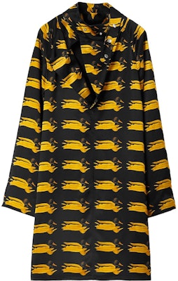 (W) 버버리 FW23 애니멀 프린트 긴팔 드레스 - 가을 배 옐로우. 80772591 Buy (W) 버버리 FW23 애니멀 프린트 긴팔 드레스 - 가을 배 옐로우. 80772591