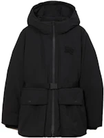 Order (W) Burberry FW23 黑色連帽羽絨外套 80726641
