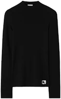 (Women) Burberry FW23 Solid Color Equestrian Knight Logo Knit Sweater . 80776041 (Women) Burberry FW23 Solid Color Equestrian Knight Logo Knit Sweater . 80776041