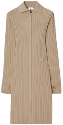 (W) Vestido Burberry FW23 Color Sólido Logo Cuello Manga Larga Mujer. 80847101 Order (W) Vestido Burberry FW23 Color Sólido Logo Cuello Manga Larga Mujer. 80847101