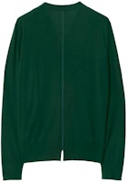 (W) Burberry 2023秋冬女款绿色V领单排扣针织开衫 80835881 Lookbook (W) Burberry 2023秋冬女款绿色V领单排扣针织开衫 80835881