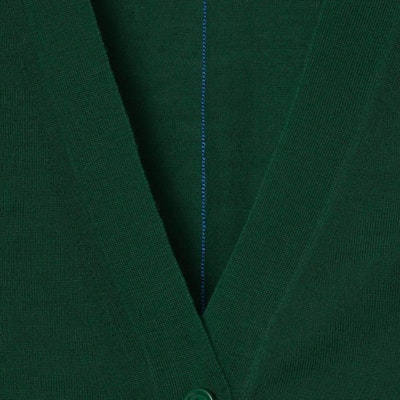 (W) バーバリー FW23 ソリッド Vネック シングルブレスト カーディガン レディース グリーン セーター 80835881 Shop (W) バーバリー FW23 ソリッド Vネック シングルブレスト カーディガン レディース グリーン セーター 80835881