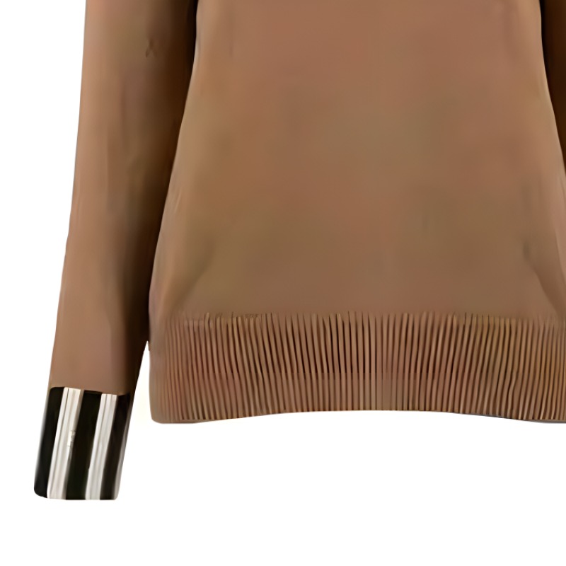 Details for (W) 博柏利 FW23 条纹圆领针织毛衣 女款棕色 80732091