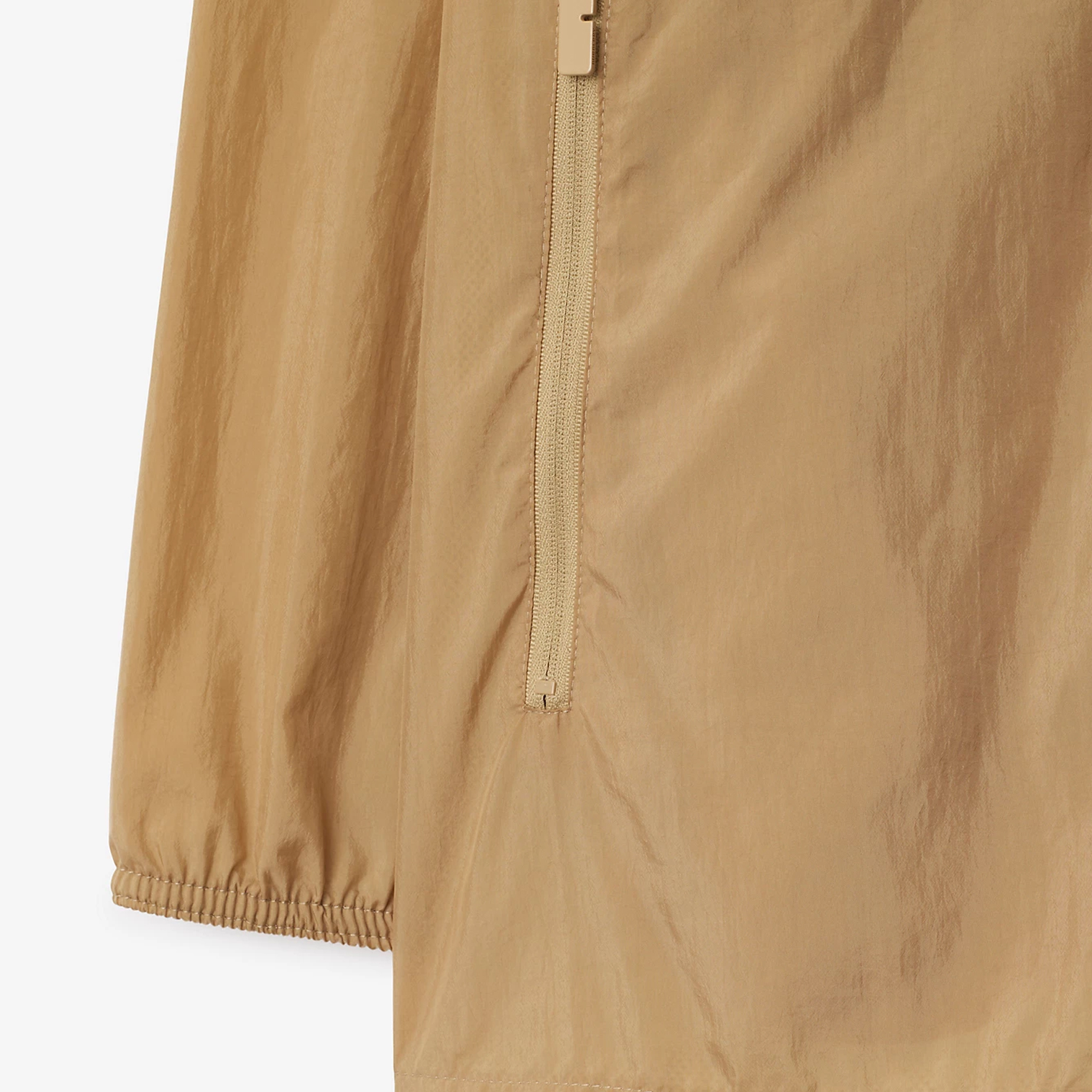 Details for (W) 博柏利FW24 米色连帽宽松长袖夹克，配马术徽标。 80953641