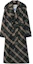 Buy (W) 버버리 FW24 브라운 체크 더블 브레스티드 롱 슬리브 트렌치코트. 80956501
