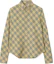 Order (W) Burberry FW24 格紋印花長袖米色襯衫 80982551