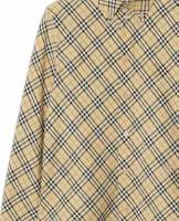 Sizing (W) Burberry FW24 格紋印花長袖米色襯衫 80982551