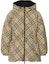 Order (Women) Burberry FW24 Hooded Long Sleeve Down Jacket Beige Equestrian Print. 80942421