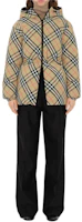 Lookbook (W) Burberry FW24 馬術印花連帽長袖羽絨外套 米色款 80942421