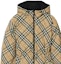 Details for (Women) Burberry FW24 Hooded Long Sleeve Down Jacket Beige Equestrian Print. 80942421