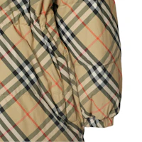 Sizing (W) Burberry FW24 馬術印花連帽長袖羽絨外套 米色款 80942421
