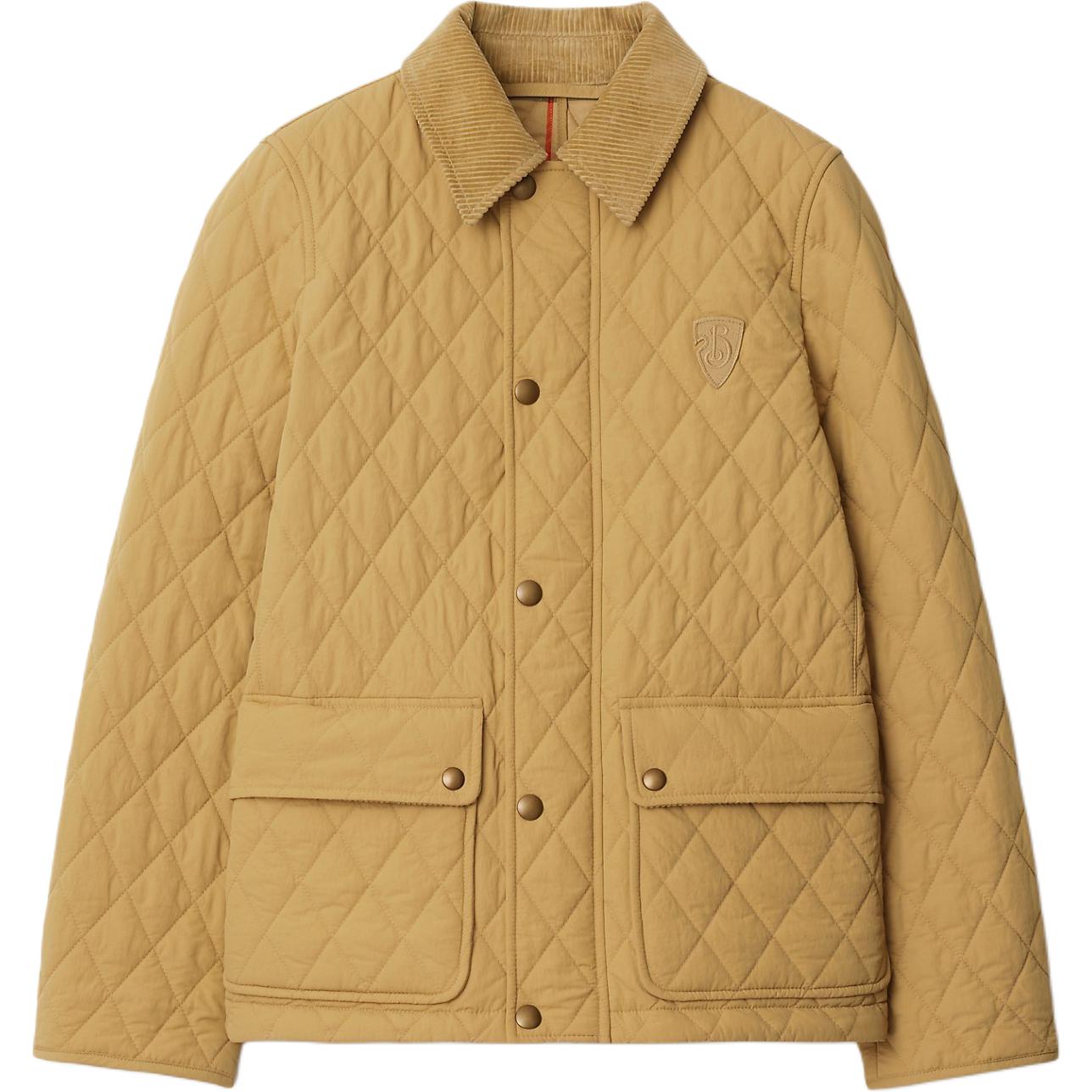 (Women) Burberry FW24 Beige Single-Breasted Long Sleeve Jacket 80979961