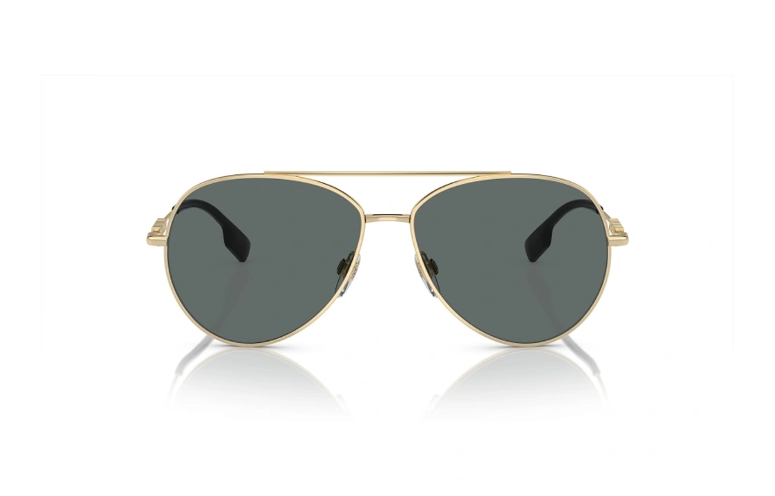 (Women) Burberry Gold Metal Aviator Sunglasses for Women. 0BE3147-110981 圖 3
