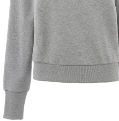 (Women) Burberry Gray Crewneck Pullover Sweatshirt 80356151 Purchase (Women) Burberry Gray Crewneck Pullover Sweatshirt 80356151