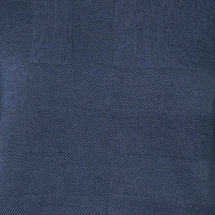 (Women) Burberry Gray Knit Check Crewneck Sweater 40123681 圖 7