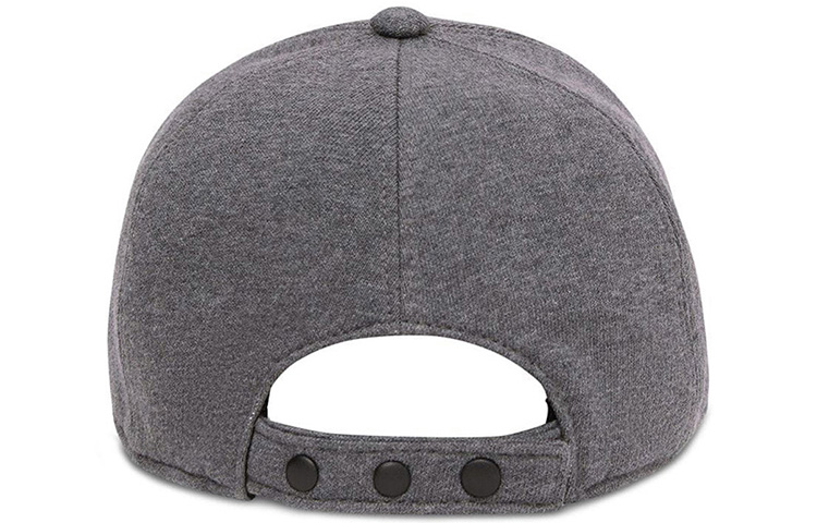 Lookbook (Women) Burberry Grey Cotton Baseball Cap with Embroidered Logo 8028582