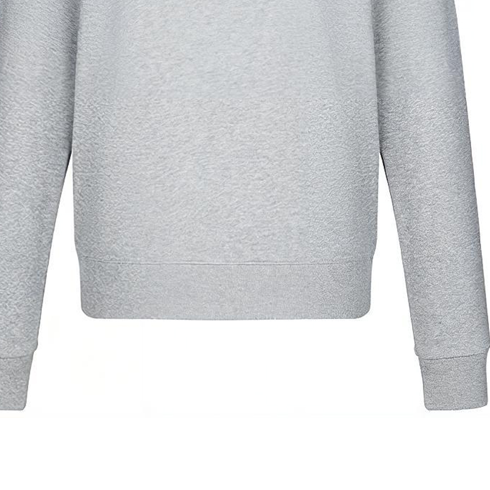 Sizing (W) 博柏利灰色口号印花圆领卫衣 80171561