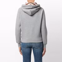 Purchase (W) Burberry Kelabu Hoodie Fleece Zip-Up 40561701