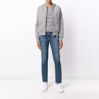 Details for (W) Burberry Kelabu Hoodie Fleece Zip-Up 40561701