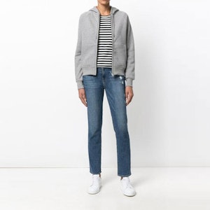 (W) 博柏利灰色拉链卫衣夹克 40561701 Details for (W) 博柏利灰色拉链卫衣夹克 40561701