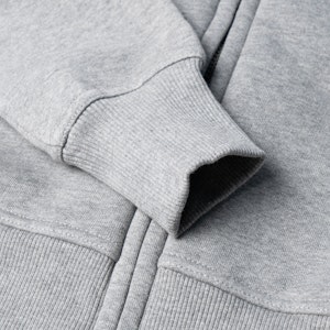 (W) 博柏利灰色拉链卫衣夹克 40561701 Sizing (W) 博柏利灰色拉链卫衣夹克 40561701