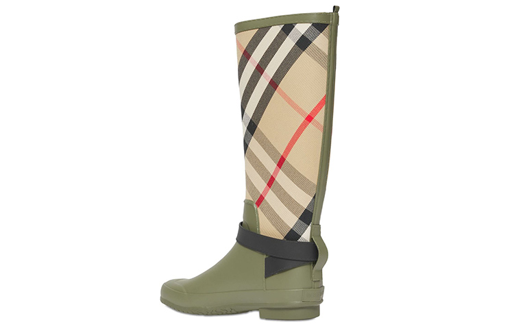 (W) Burberry High-Top Boot 'Green Check' 圖 2