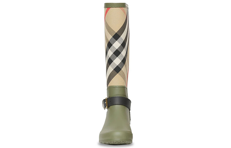 (W) Burberry High-Top Boot 'Green Check' 圖 3