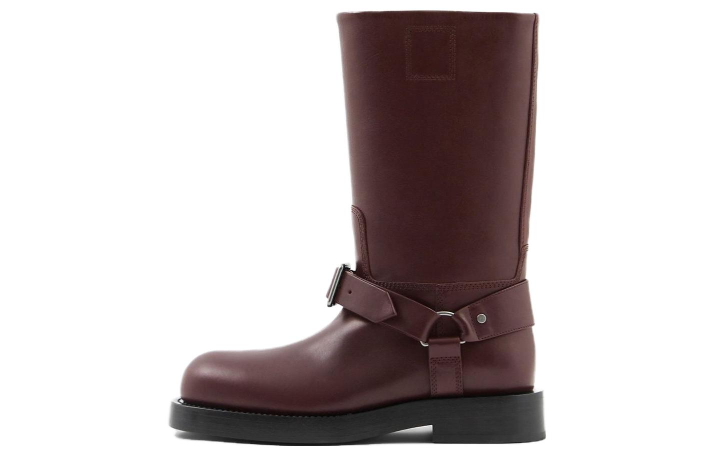 (Women) Burberry High-Top Boot 'Purple Red' 80773751