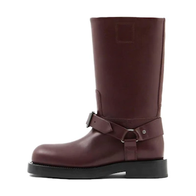 (W) Burberry High-Top Boot 'Purple Red'