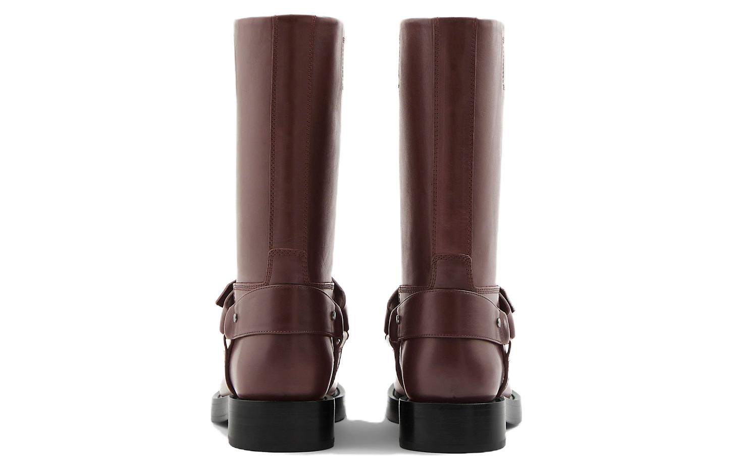 (W) Burberry High-Top Boot 'Purple Red' 圖 3