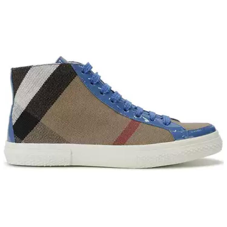 (W) Burberry High-Top Canvas 'Brown Stripe' 圖 2
