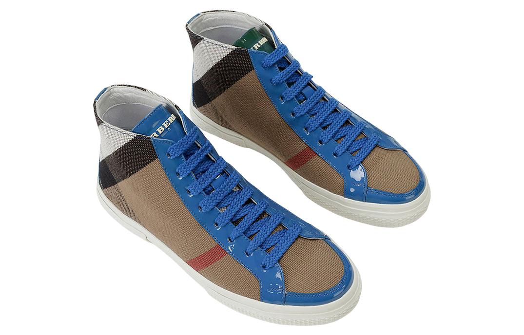 (W) Burberry High-Top Canvas 'Brown Stripe' 圖 3