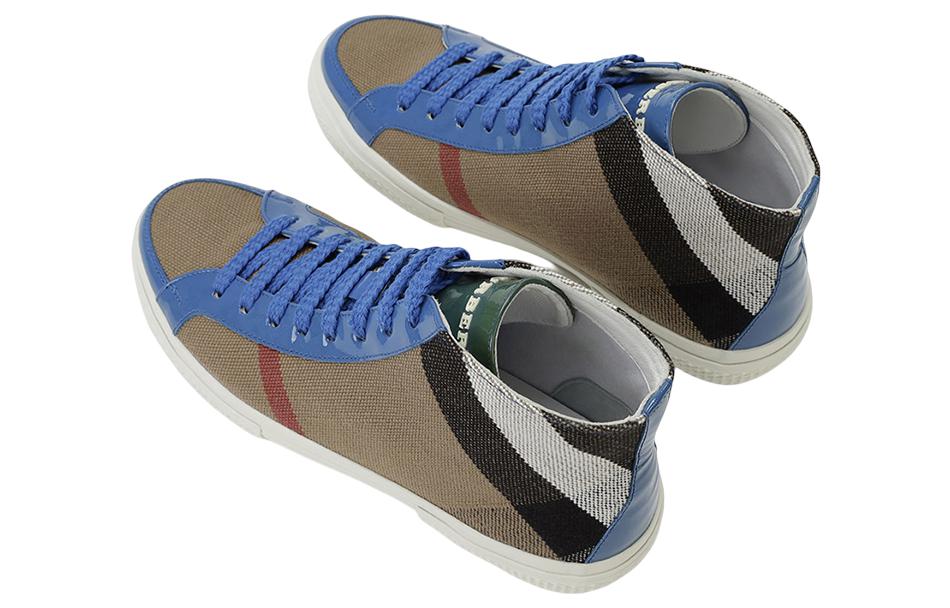 (W) Burberry High-Top Canvas 'Brown Stripe' 圖 4